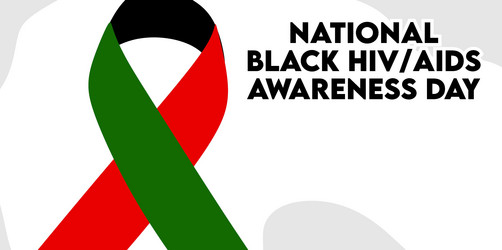 National black hiv aids awareness day Royalty Free Vector