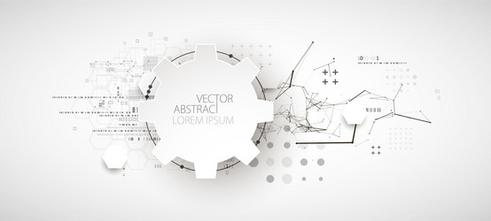 Technological Plexus Background vector image