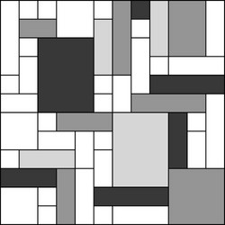 abstract polygonal background with rectangular vector image