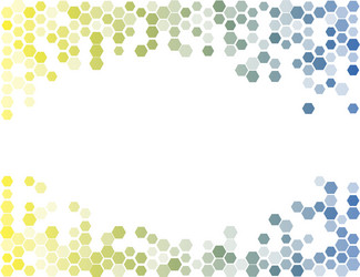 abstract hexagon background light pattern vector image