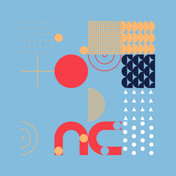 abstract pattern design elements vector image