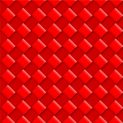 Red Convex Square Pattern vector image