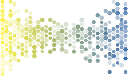 Light Geometric Hexagon Pattern vector