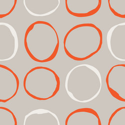 Sketchy Circle Pattern vector image