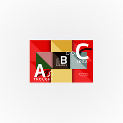 Abstract Geometric Pattern vector image