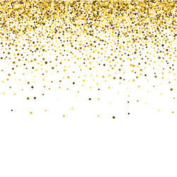abstract pattern of random falling stars vector image
