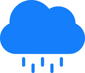 cloud storage icon symbol image of the hosting vector image