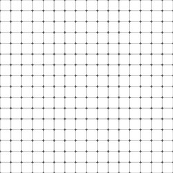 grid background pattern with lines and dots vector image