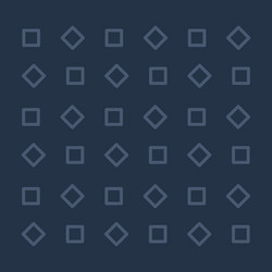 many pattern loaded inside rectangle square paper vector image