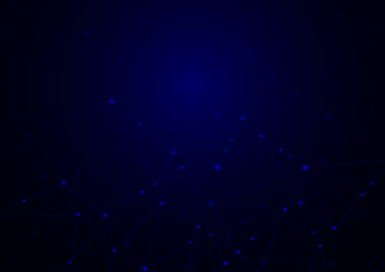 Connecting dots and lines global network vector