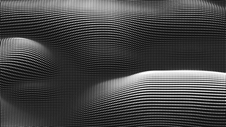 point wave smooth texture abstract dot background vector image