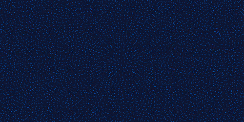 abstract pattern of small blue dots on a dark vector image