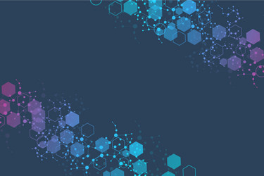 big data visualization background modern vector image
