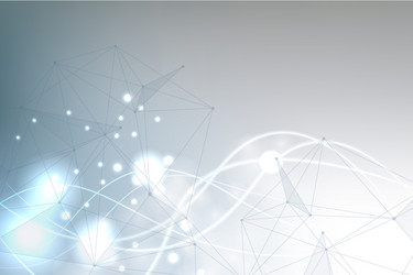 big data visualization background modern vector image