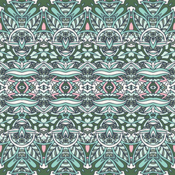 Cute wallpaper bohemian background texture Vector Image