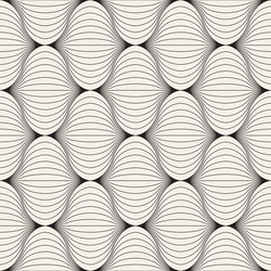 seamless pattern repeating geometric elements vector image