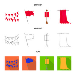 isolated object of texture and presentation icon vector image