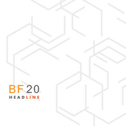 technical background with hexagon line and dots vector image