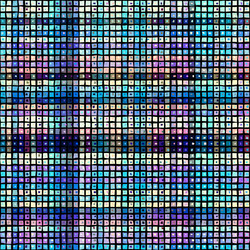 geometric abstract pattern in low poly style vector image