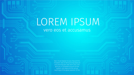 abstract futuristic circuit board hi-tech scheme vector image