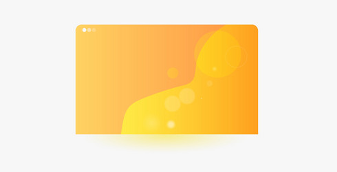 Modern web browser window internet empty page ui vector
