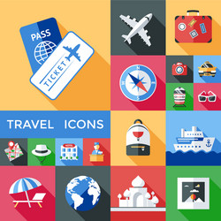Travel infographics set Royalty Free Vector Image