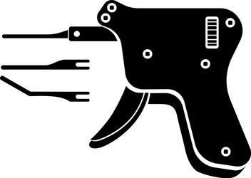 code reader icon simple style vector image