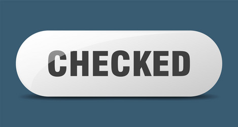 checked button sign key push vector image