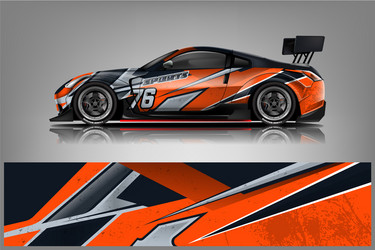 Sport Car Racing Stripes Vector Image