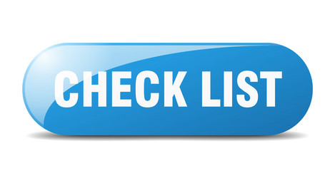 Check list button sign key push vector