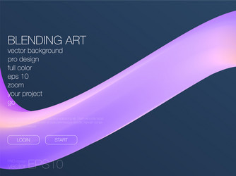 futuristic user interface ui technology vector image