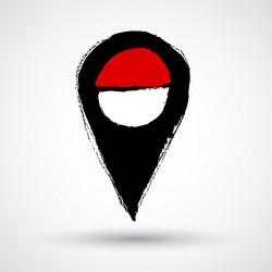 pokemon go gps sign vector