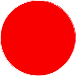 grungy circle blob blotch vector image