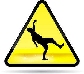 Caution sign Royalty Free Vector Image - VectorStock