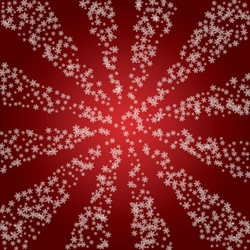 rays snowflakes christmas vector