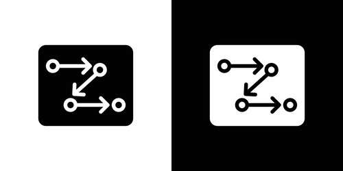 process method step procedure or workflow icon vector image