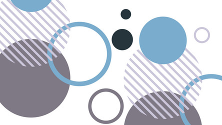 seamless pattern abstract background with shapes vector image