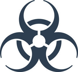 biohazard icon vector