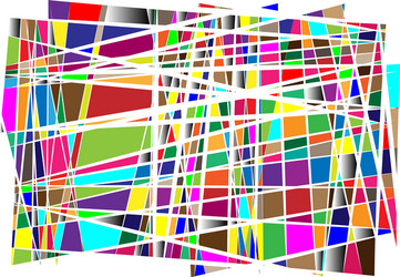 noise glitch concept abstract colorful random vector image