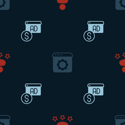 set consumer product rating browser setting vector image