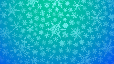 christmas background of snowflakes vector