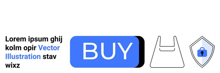 e-commerce icon set featuring add to cart button vector image