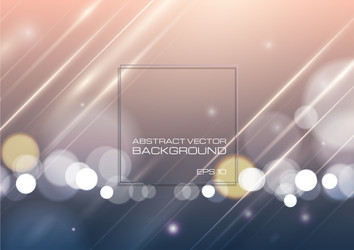 abstract bokeh light with gradient background vector image