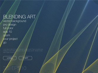 futuristic user interface ui technology vector image