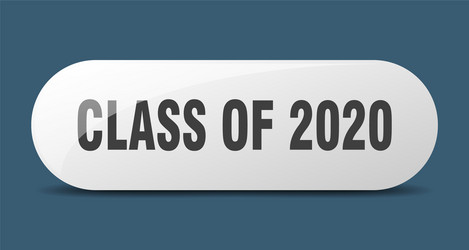 Class 2020 button sign key push vector