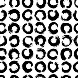 ink abstract seamless pattern background vector image
