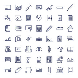 Education icons vector