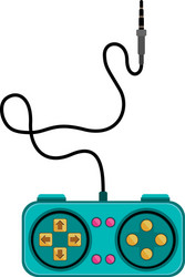remote control games with rectangle form vector image