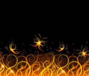 Fire pattern Royalty Free Vector Image - VectorStock