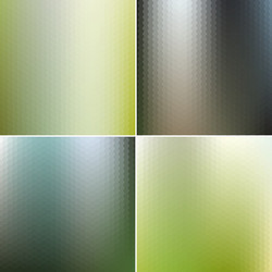 Web and mobile interface templates blurred vector